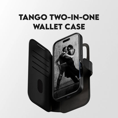 MagSafe Case for Apple iPhone 17 Pro, PanzerGlass, Care Feature Tango Two-in-One, Black