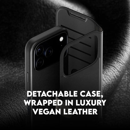 MagSafe Case for Apple iPhone 17 Pro, PanzerGlass, Care Feature Tango Two-in-One, Black