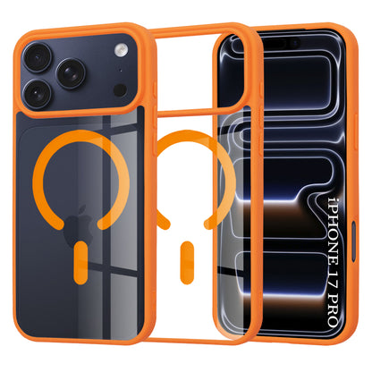 MagSafe Case for Apple iPhone 17 Pro, Techsuit, Pro, Orange