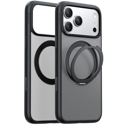 MagSafe Case for Apple iPhone 17 Pro, Torras, Ostand Pro, Black
