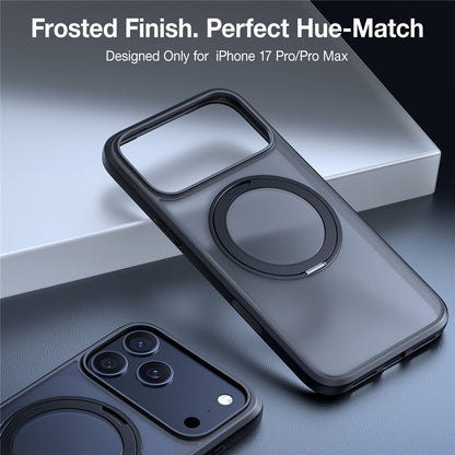 MagSafe Case for Apple iPhone 17 Pro, Torras, Ostand Pro, Black