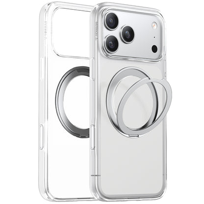 MagSafe Case for Apple iPhone 17 Pro, Torras, Ostand Pro, Transparent