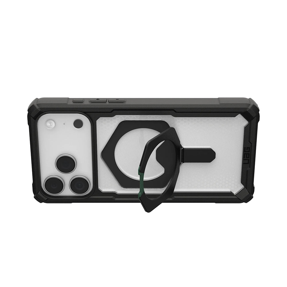 MagSafe Case for Apple iPhone 17 Pro, Urban Armor Gear, Plasma XTE, Transparent Black