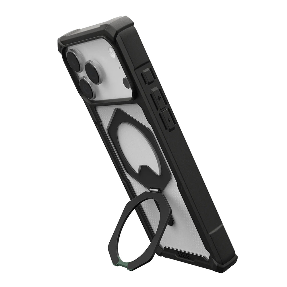 MagSafe Case for Apple iPhone 17 Pro, Urban Armor Gear, Plasma XTE, Transparent Black