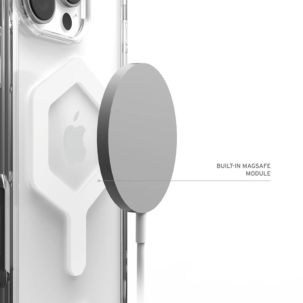 MagSafe Case for Apple iPhone 17 Pro, Urban Armor Gear, Plyo, White