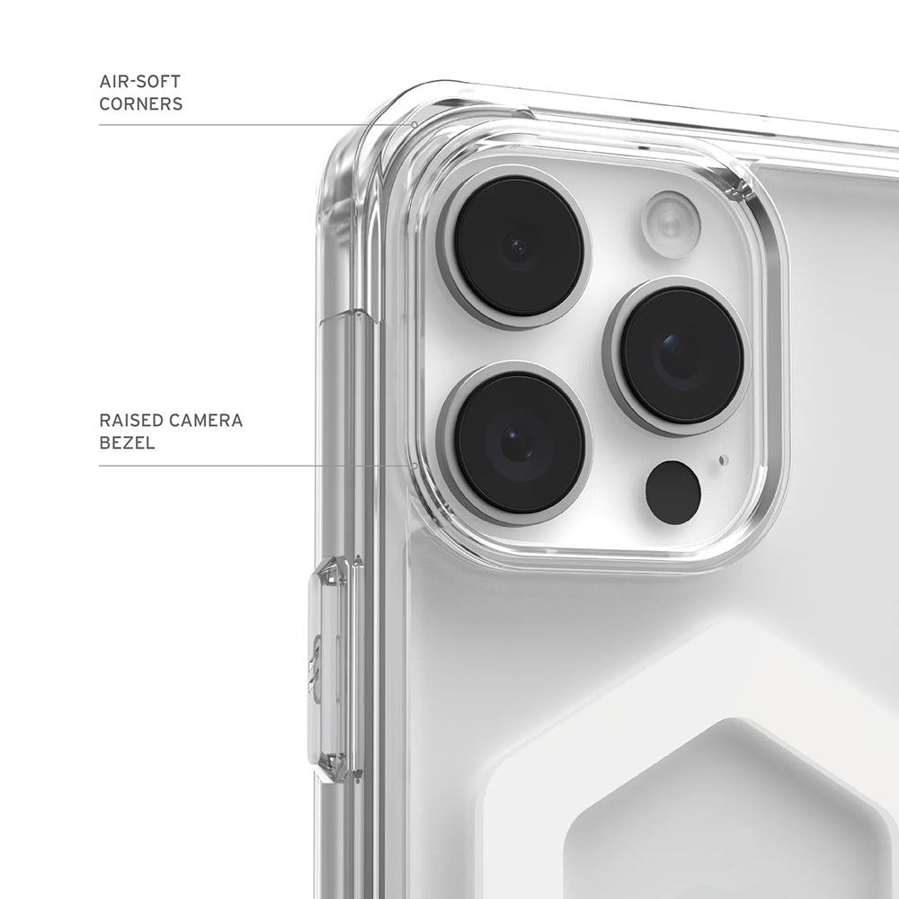 MagSafe Case for Apple iPhone 17 Pro, Urban Armor Gear, Plyo, White
