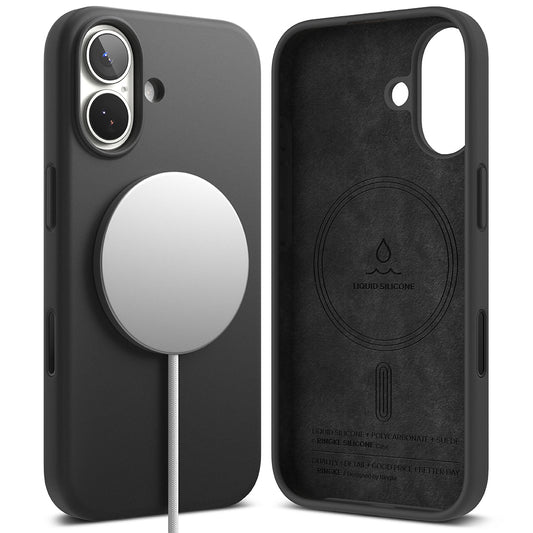 MagSafe Case for Apple iPhone 17, Ringke, Silicone, Black