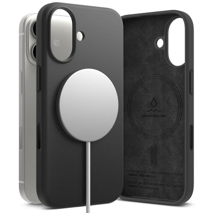 MagSafe Case for Apple iPhone 17, Ringke, Silicone, Black