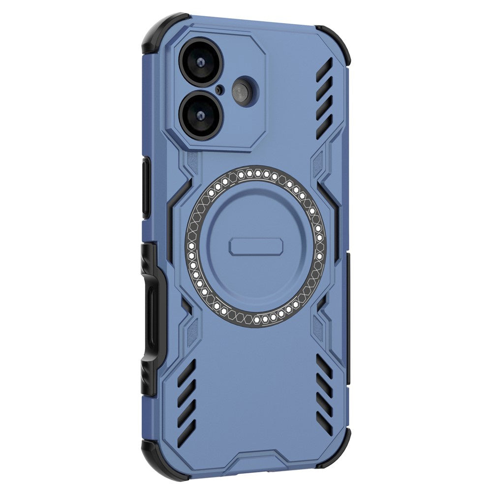 MagSafe Case for Apple iPhone 17, Techsuit, ArmorMag, Blue