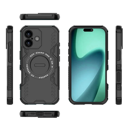 MagSafe Case for Apple iPhone 17, Techsuit, ArmorMag, Black