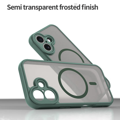 MagSafe Case for Apple iPhone 17, Techsuit, HaloFrost II, Green