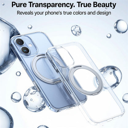 MagSafe Case for Apple iPhone 17, Torras, Ostand Pro, Transparent