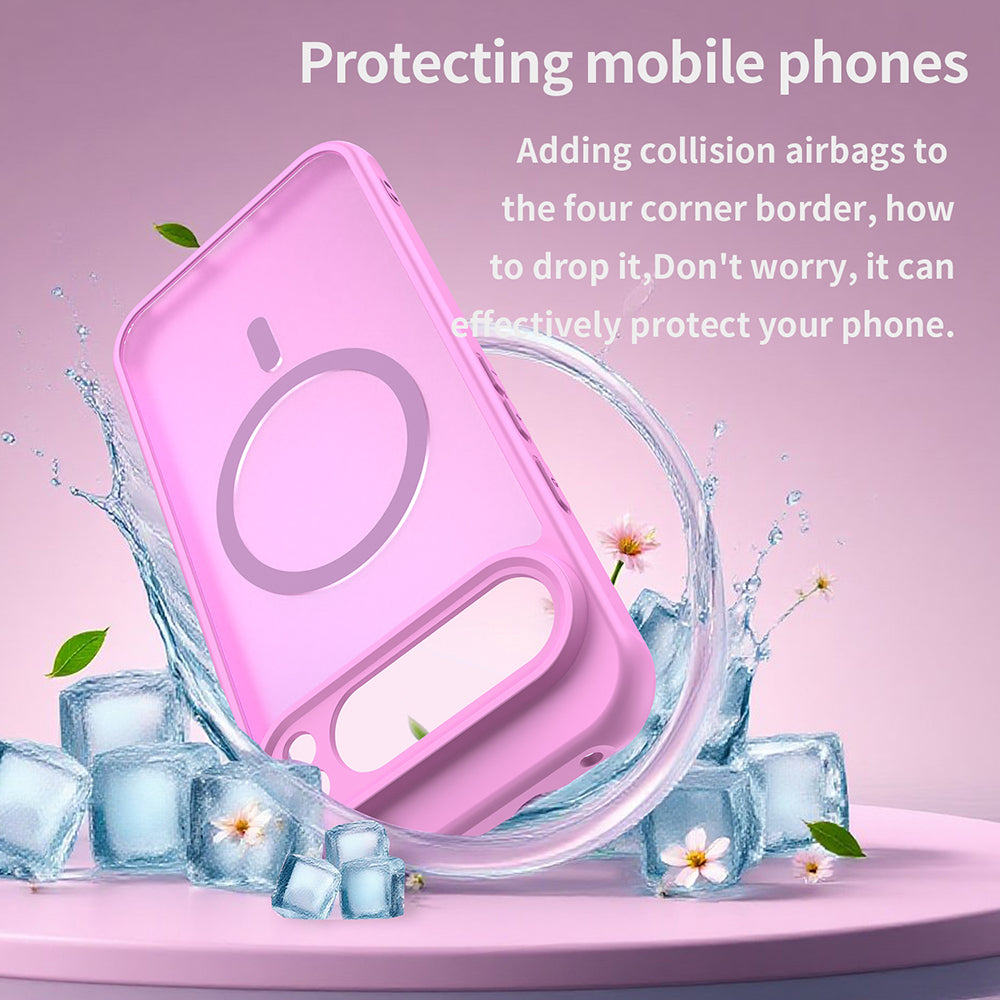 MagSafe Case for Google Pixel 10, Techsuit, HaloFrost II, Pink