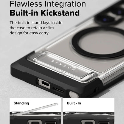 MagSafe Case for Samsung Galaxy S25 Ultra S938, Ringke, UX, Transparent