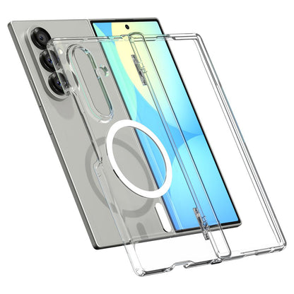 MagSafe Case for Samsung Galaxy Z Fold7 F966, Spigen, Ultra Hybrid Pro, Transparent