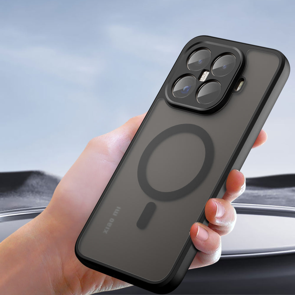 MagSafe Case for Xiaomi 15T Pro, Techsuit, PureFrost, Satin Black