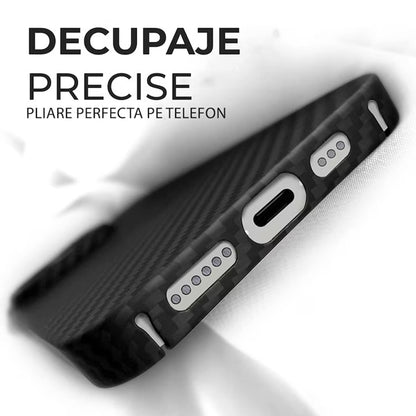 MagSafe Case for Apple iPhone 17 Pro Max, Techsuit, Aramid Fiber, Black