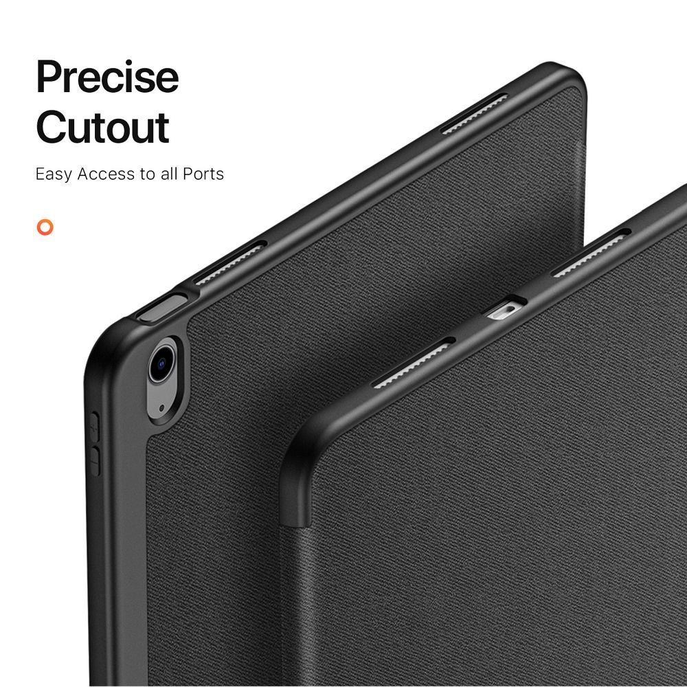 Case for Apple iPad iPad Air 13 (2024), DUX DUCIS, Domo, Black 