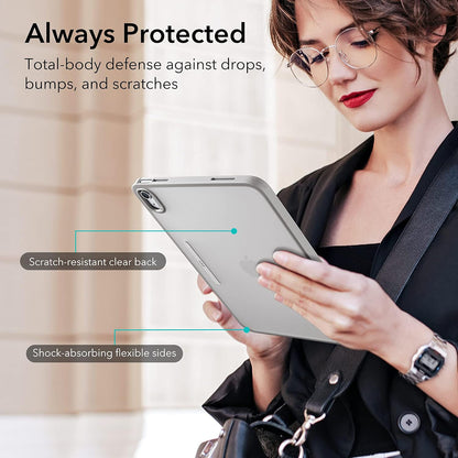 Case for Apple iPad (2025) / (2022), ESR, Ascend Hybrid, Gray