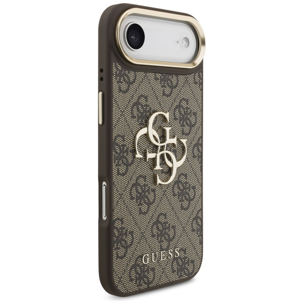 Case for Apple iPhone 17 Air, Guess, Big 4G Logo Classic, Golden Brown