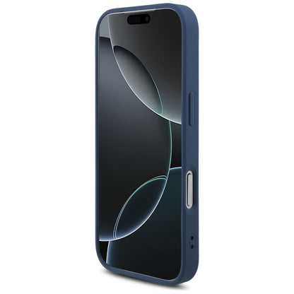 Case for Apple iPhone 17 Pro, Guess, 4G Big Logo, Blue