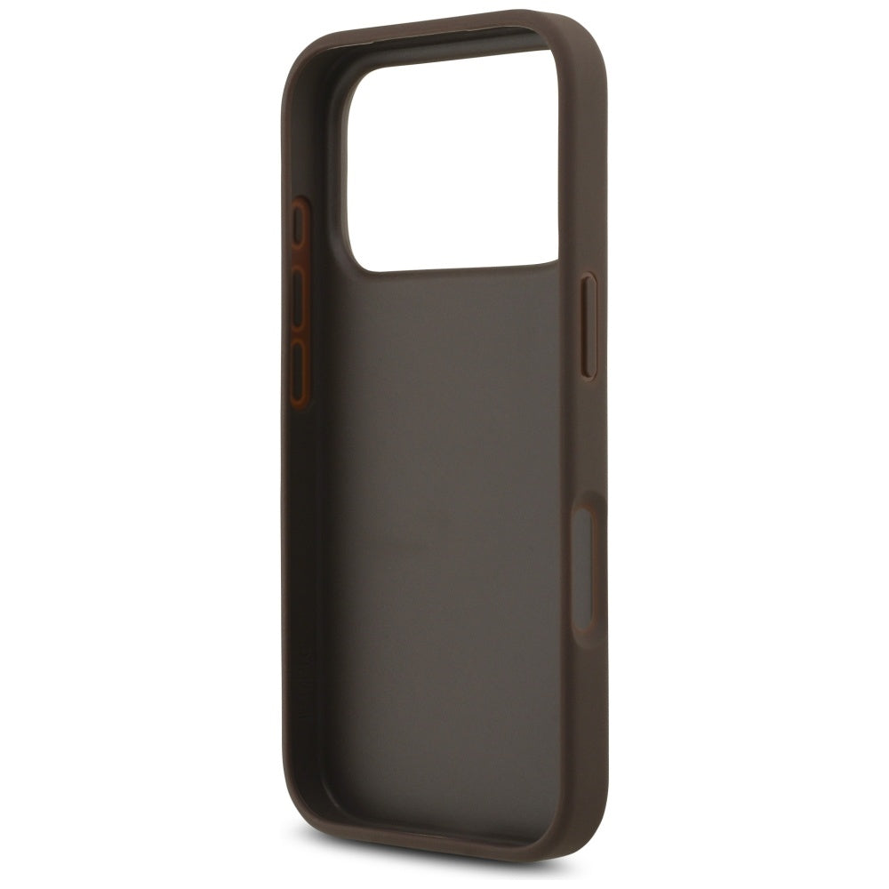 Case for Apple iPhone 17 Pro, Guess, 4G Big Logo, Brown