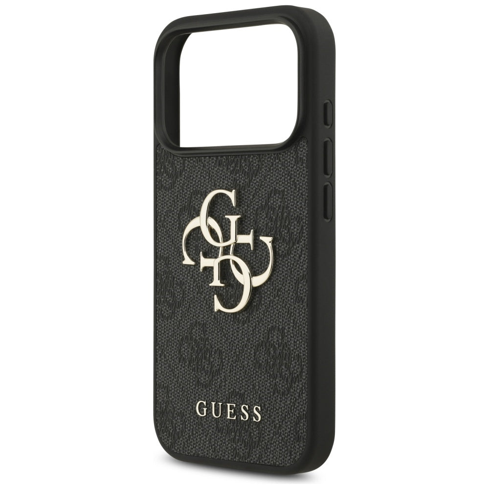 Case for Apple iPhone 17 Pro, Guess, 4G Big Logo, Black