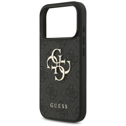 Case for Apple iPhone 17 Pro, Guess, 4G Big Logo, Black