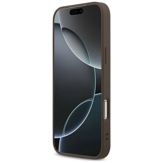 Case for Apple iPhone 17 Pro Max, Guess, 4G Classic, Brown