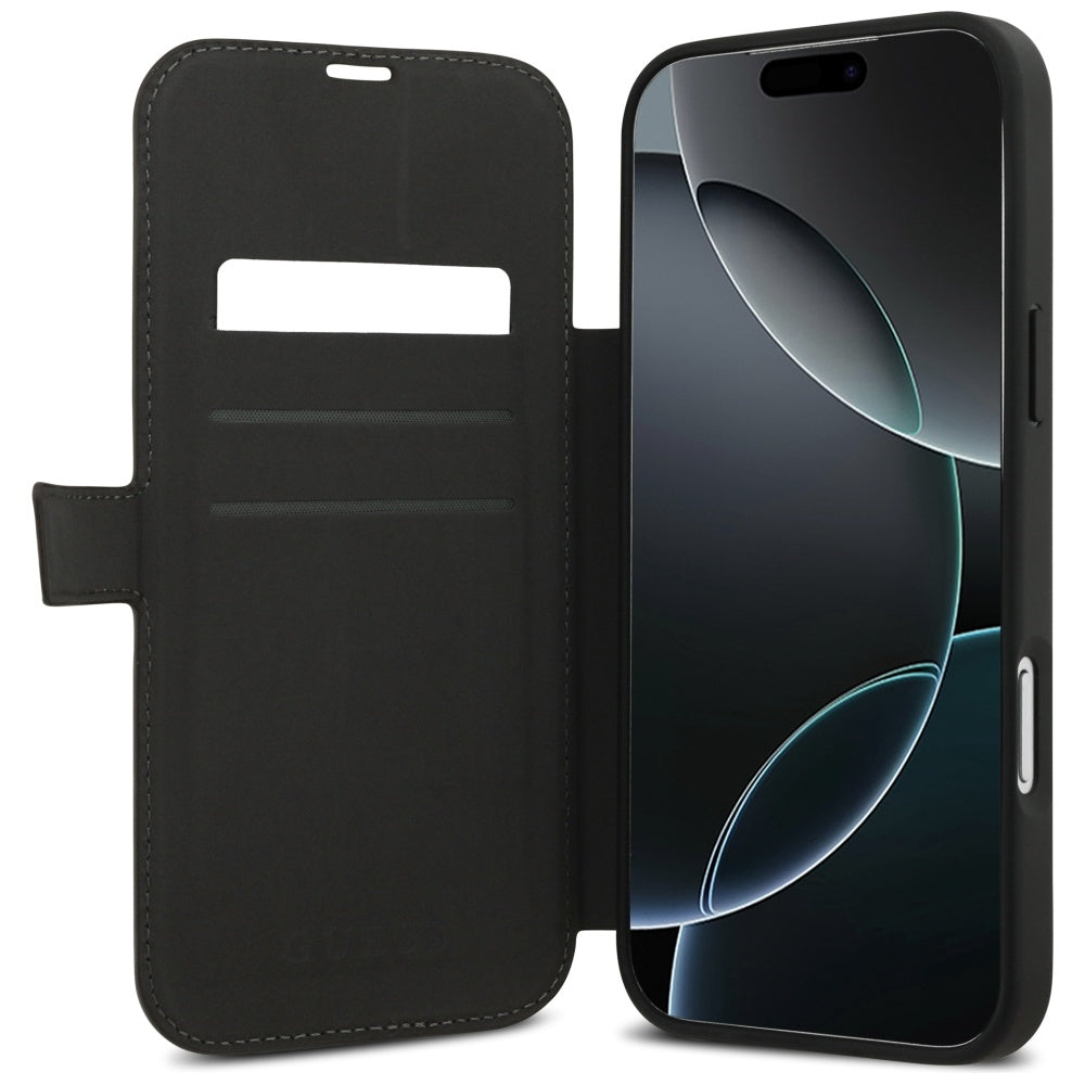 Case for Apple iPhone 17 Pro Max, Guess, 4G Metal Logo, Brown