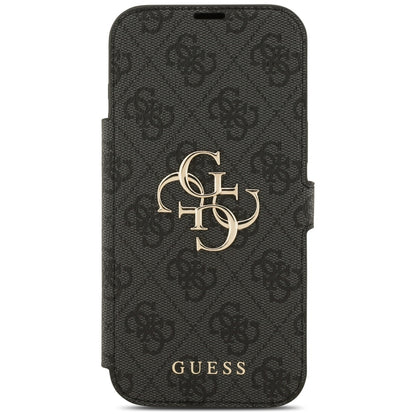 Case for Apple iPhone 17 Pro Max, Guess, 4G Metal Logo, Black