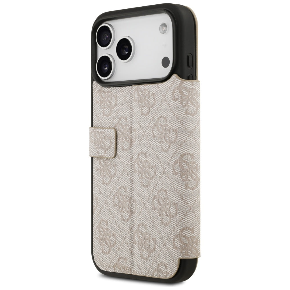 Case for Apple iPhone 17 Pro Max, Guess, 4G Metal Logo, Pink