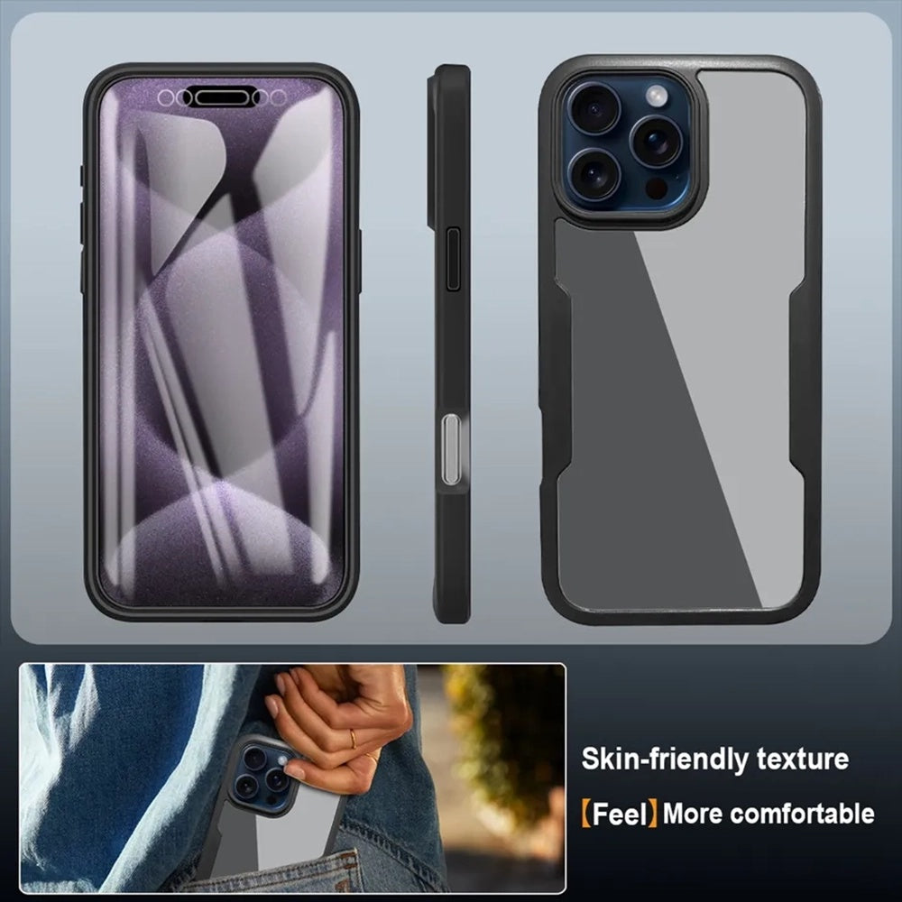 Case for Apple iPhone 17 Pro, Techsuit, ColorVerse 360, Pink