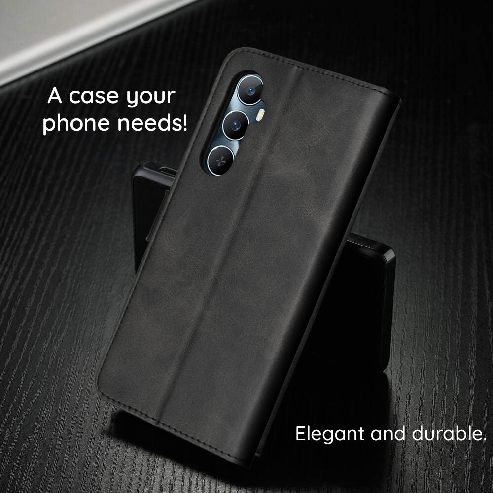 Case for Apple iPhone 17 Pro, Techsuit, Diary Book, Black
