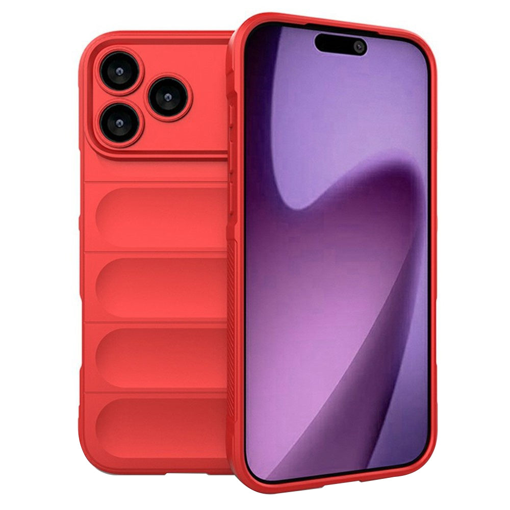 Case for Apple iPhone 17 Pro, Techsuit, Magic Shield, Red