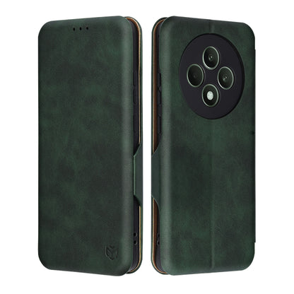 Case for Oppo Reno12 FS 5G / Reno12 FS 4G / Reno12 F 4G / Reno12 F, Techsuit, Safe Wallet Plus, Green