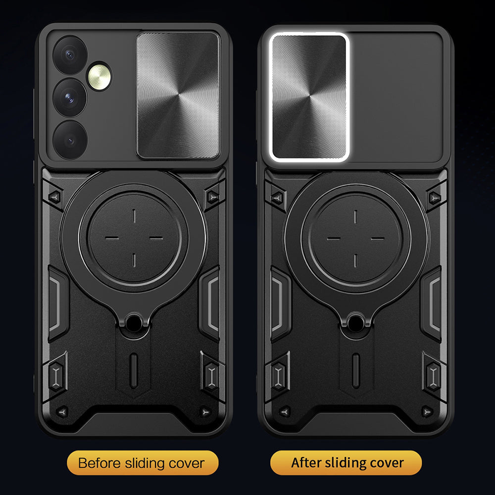 Case for Oppo Reno12 Pro, Techsuit, CamGuard Pro, Blue