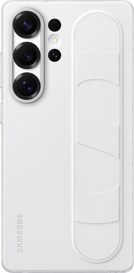 Case for Samsung Galaxy S25 Ultra S938, Standing Grip, White EF-GS938CWEGWW