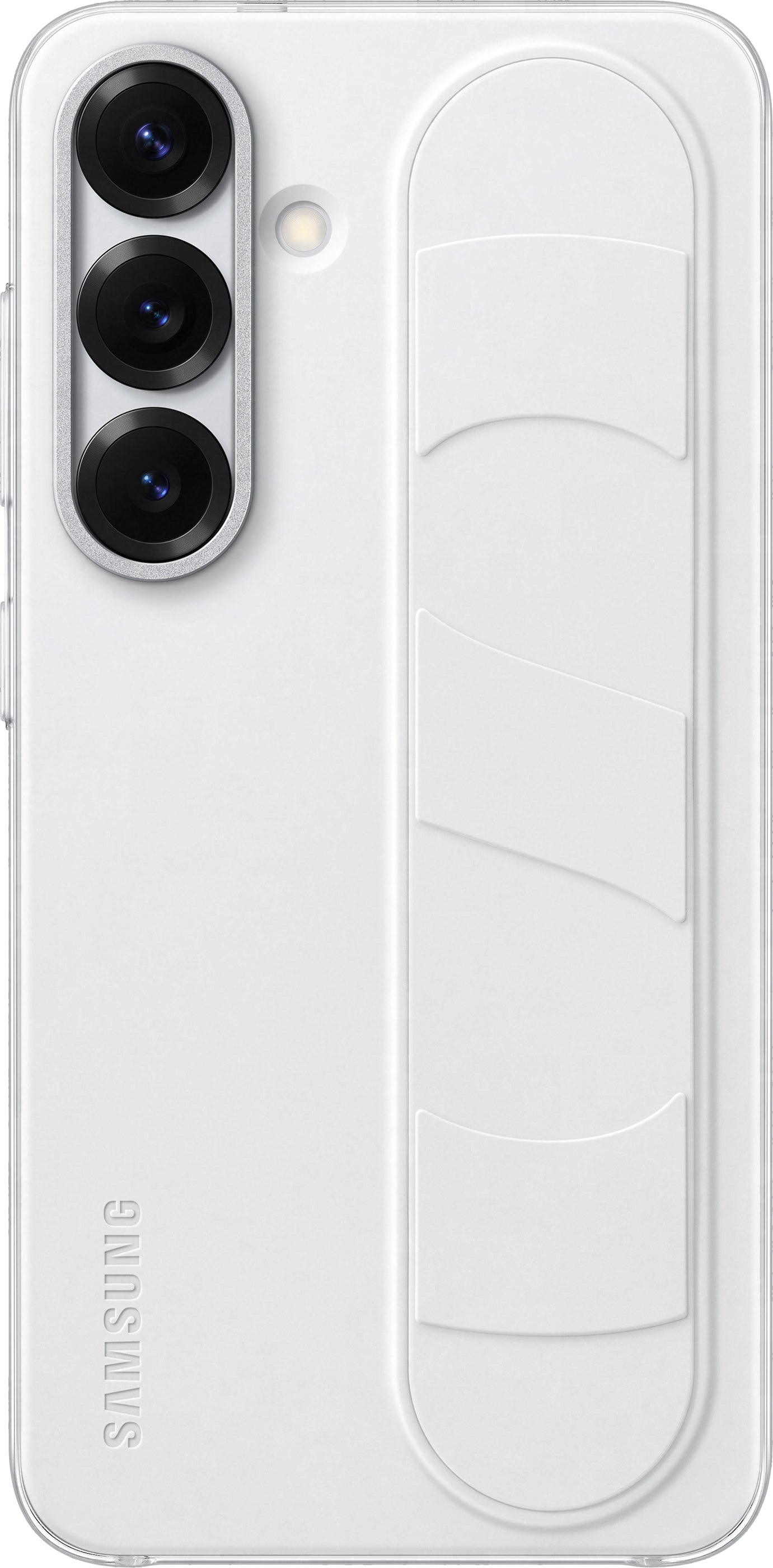 Case for Samsung Galaxy S25 S931, Standing Grip, White EF-GS931CWEGWW