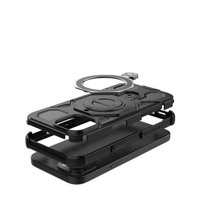 Case for Samsung Galaxy A56 A566, Techsuit, Carbon Shield Pro, White