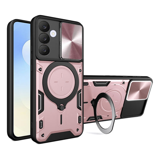 Case for Samsung Galaxy S25 FE, Techsuit, CamGuard Pro, Pink