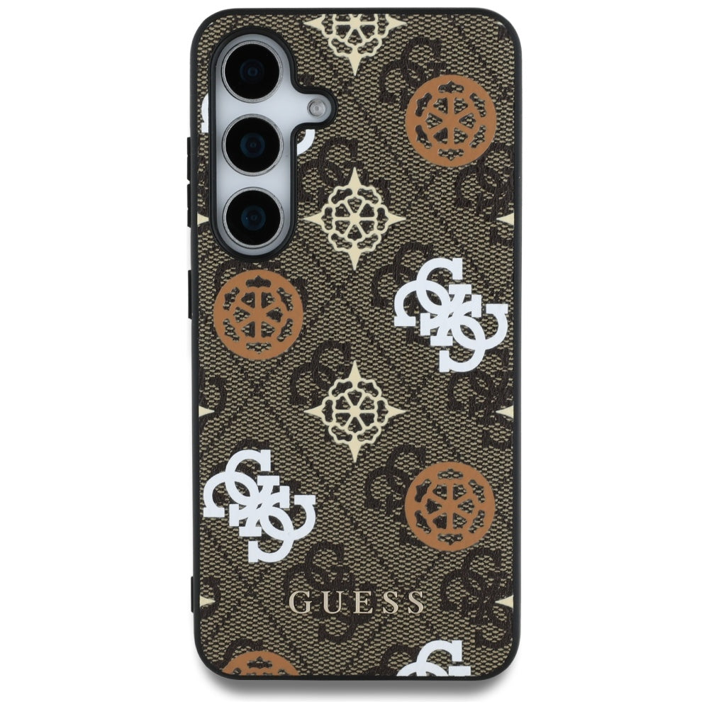 Case for Samsung Galaxy S25 S931, Guess, 4G Peony, Brown