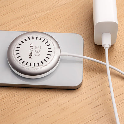 Forever MAWC-300, 15W, 1.67A, Silver, Forever Wireless Network Charger 
