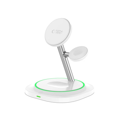 Tech-Protect QI15W-A46 3in1 Wireless Network Charger, 15W, 1.67A, White