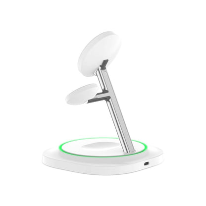 Tech-Protect QI15W-A46 3in1 Wireless Network Charger, 15W, 1.67A, White