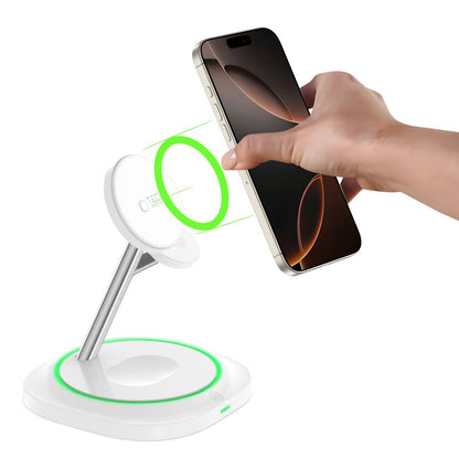 Tech-Protect QI15W-A46 3in1 Wireless Network Charger, 15W, 1.67A, White