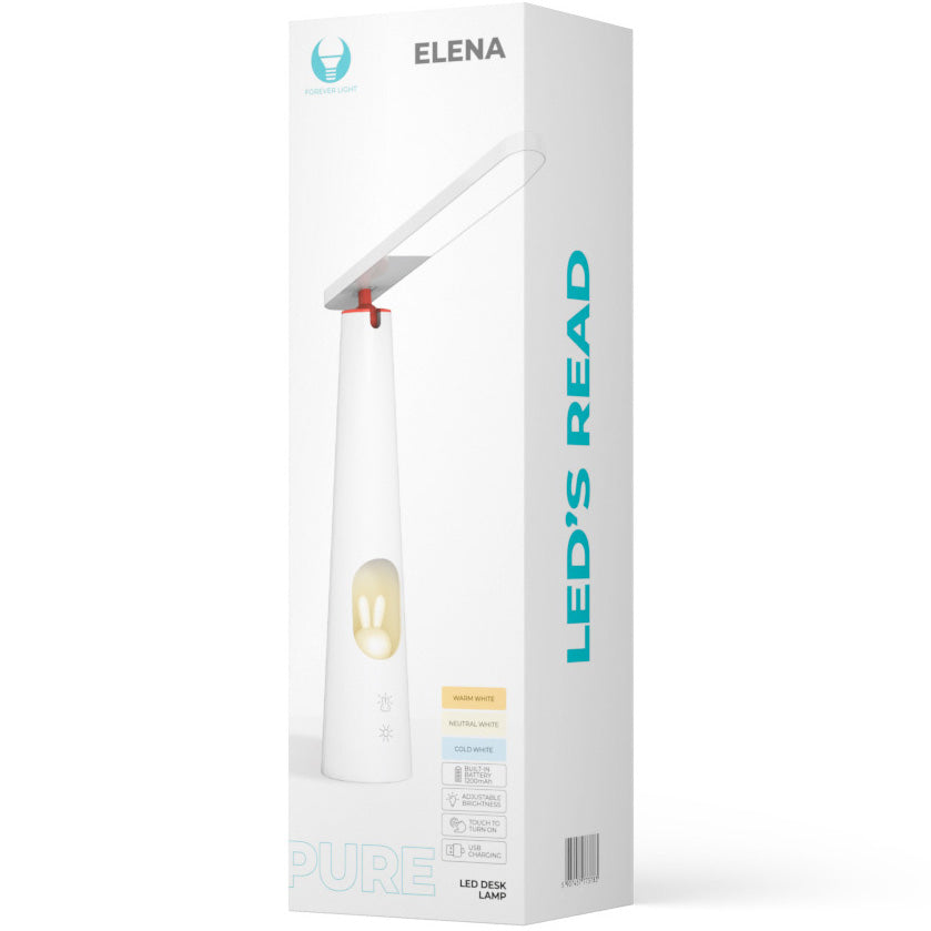 Forever FLB-150 Bunny 7.5W, 3000K - 6000K, Forever FLB-150 Bunny Led Office Lamp
