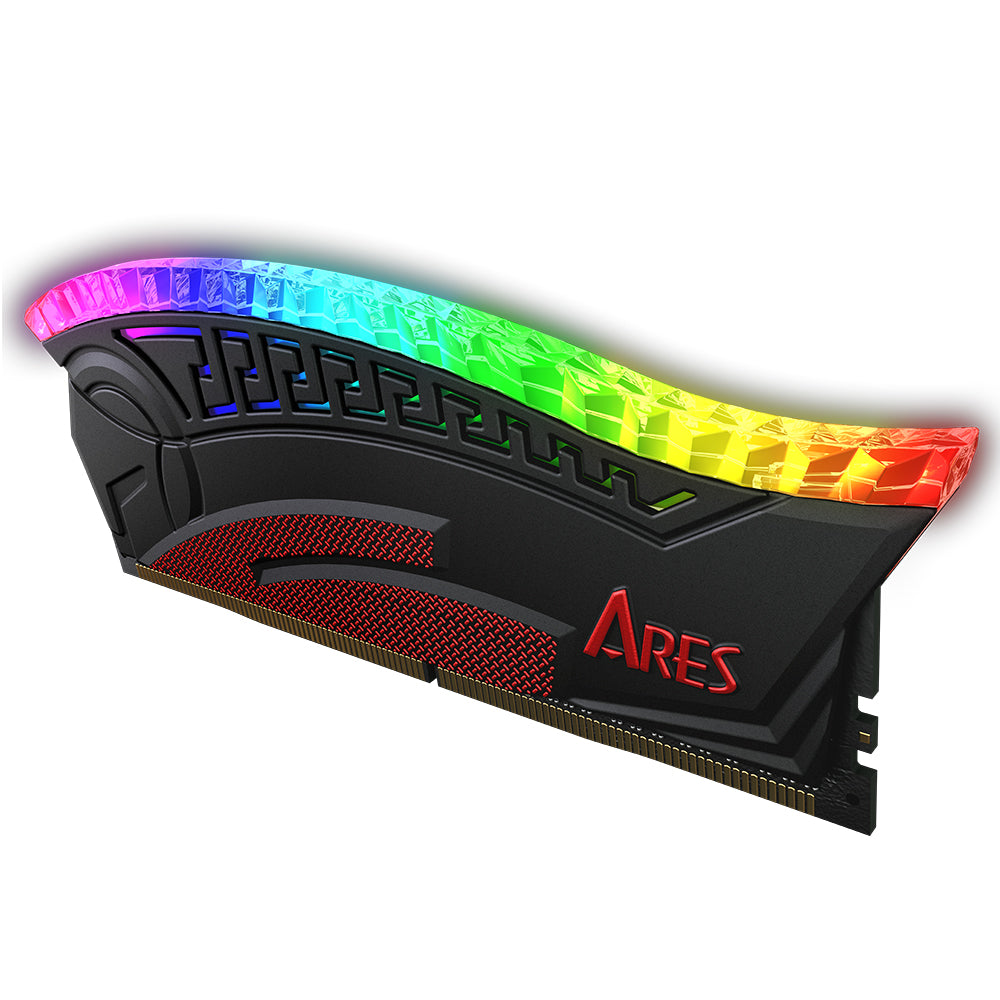 Dato Ares Armor RAM Memory, DDR4, RGB, 8GB, 3600Mhz, CL18, Black AMRGB1G88G36K