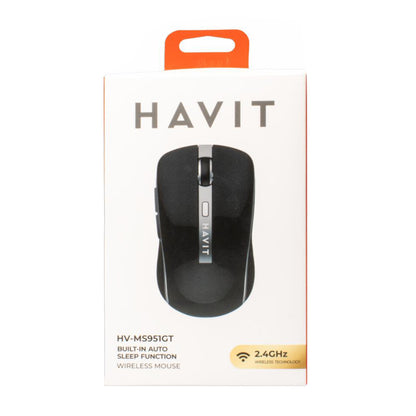 HAVIT MS951GT Wireless Mouse, 1000DPI - 1600DPI, Black Blue