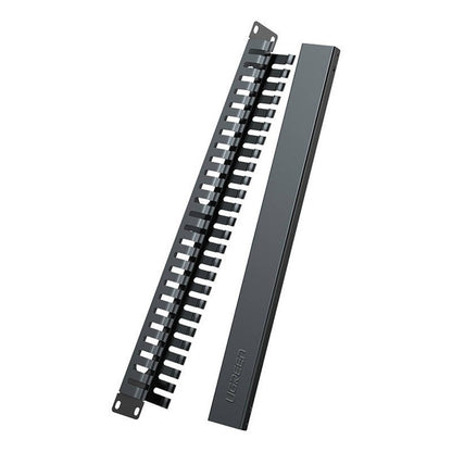 UGREEN NW128 Cable Organizer, 24 Ports, Black